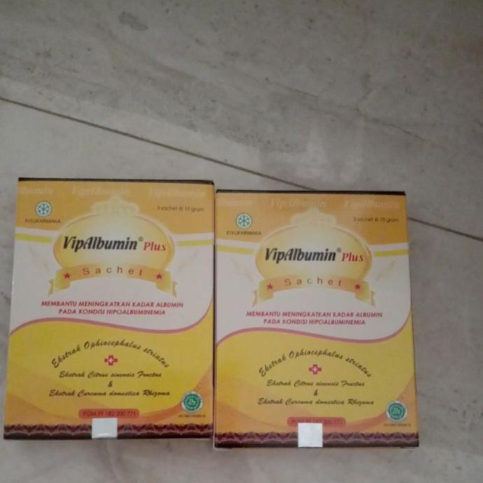 vip albumin sachet