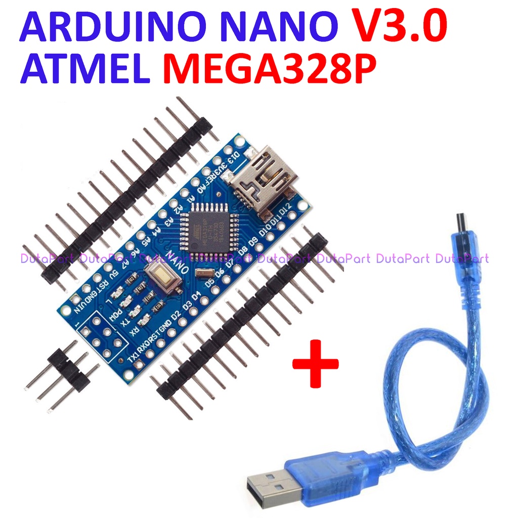 Arduin0 Nano V3.0 ATMega328P 5V 16Mhz CH340G CH340 V3 + KABEL USB