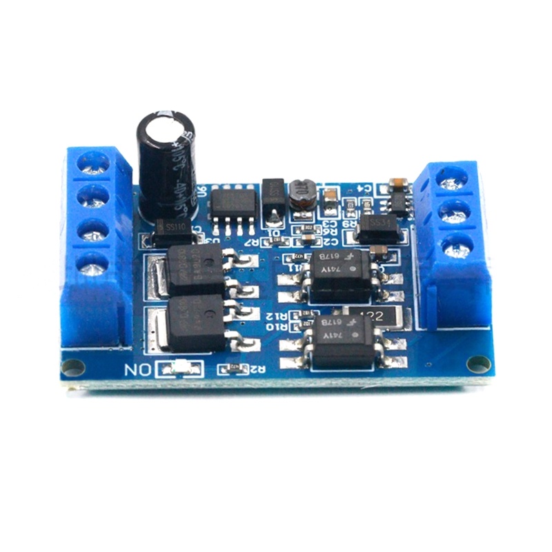 Btsg DC 4V -60V Daya Tinggi MOS FET Trigger Drive Switch Modul Board PWM Adjustable Controller Dual-MOS Module