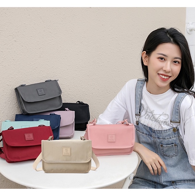 BIG PROMO GUDIKA Bag 5190 - Tas Fashion Branded Ori Selempang bahu Cewek Kekinian Wanita Import Korea Original Terbaru Bahan Nilon Anti Air Waterproof