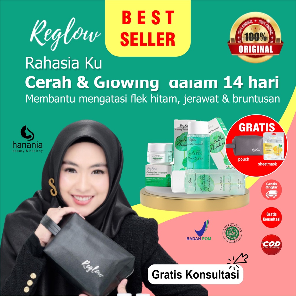 Jual Reglow Paket Skincare Perawatan Kecantikan Glowing Treatment By Dr ...