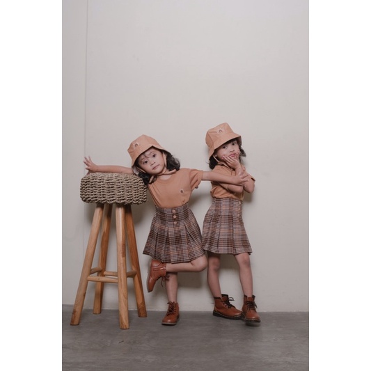 RACHIDKIDS / ROK ANAK LUCU / FLANEL SKIRT