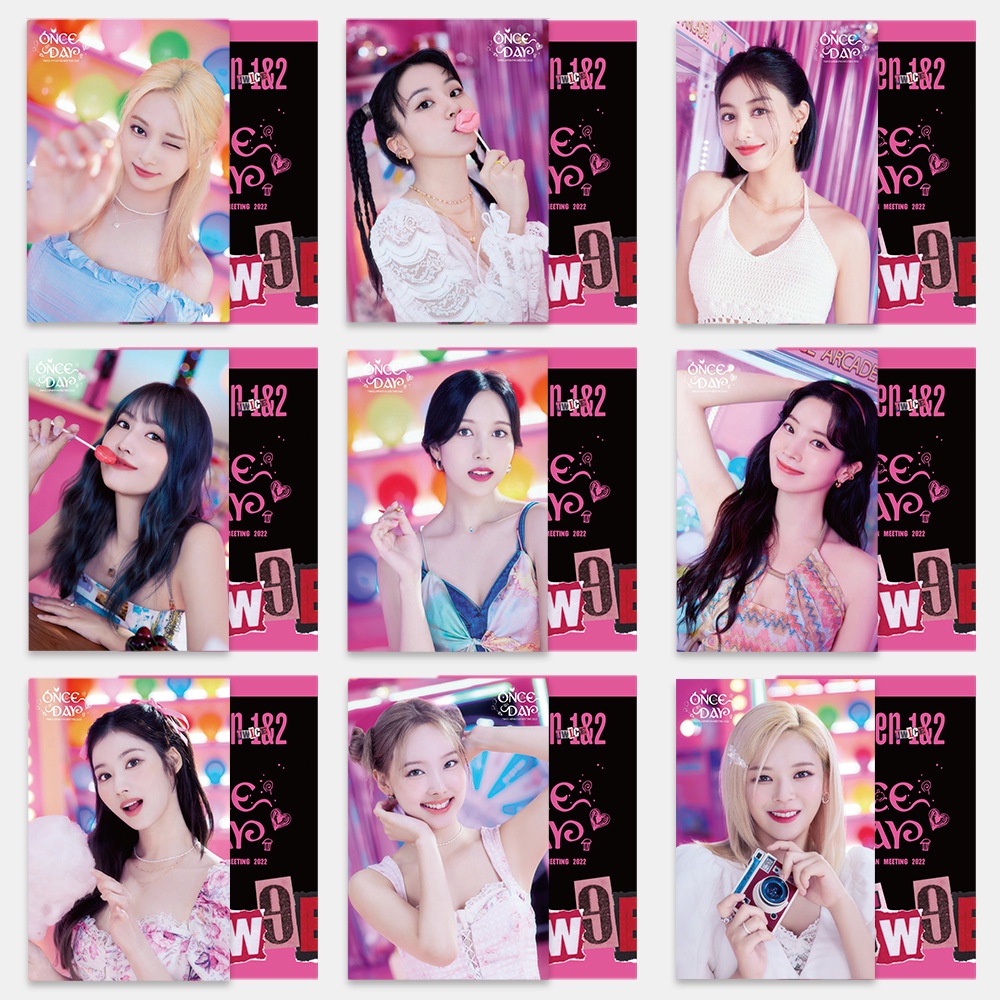 555pcs TWICE BETWGEN 1&amp;2 Album Lomo Card Kpop Photocards Postcards Series In Stock New Arrival LY