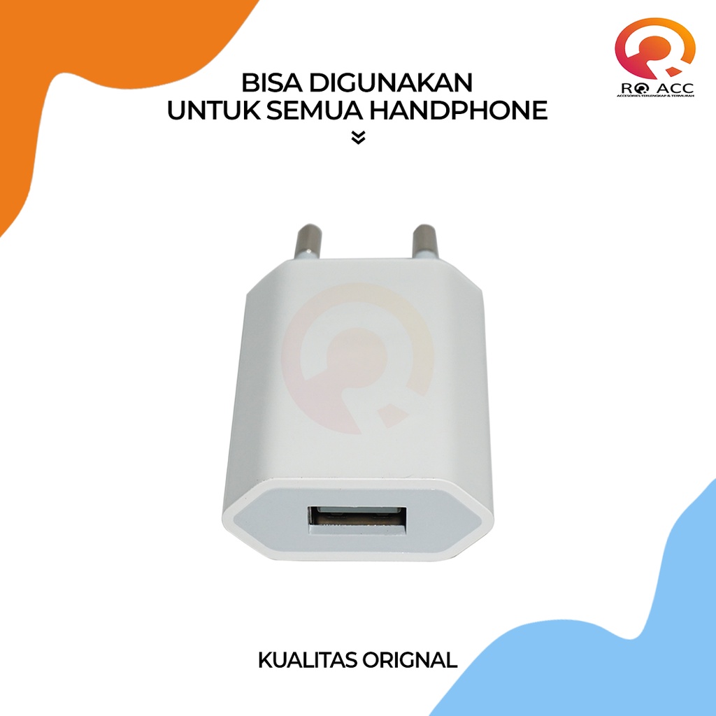 [RO ACC] BATOK / KEPALA CHARGER 5 6 7 8 PLUS  X XR XS MAX GRADE A