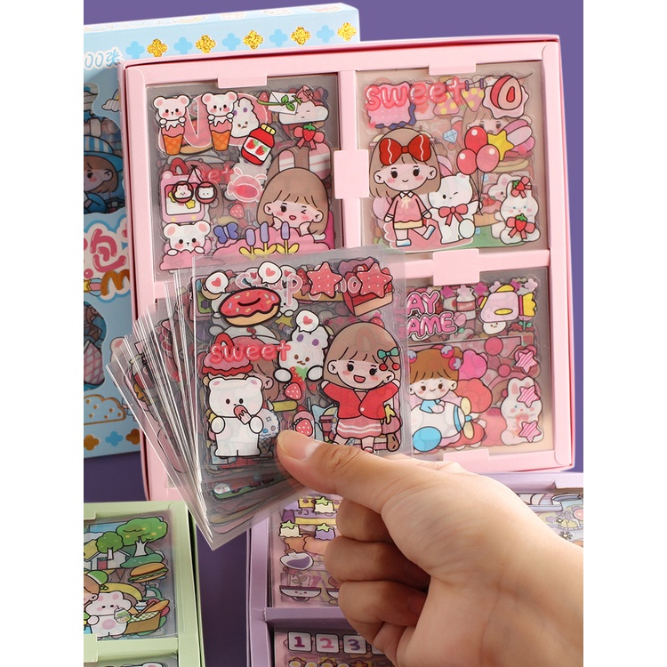 (SATUAN) Sticker Momo Lucu / Anti Air Stiker Botol HP Buku Kartun Lucu Korea Kualitas Import Gambar Tempelan Anak Perempuan Waterproof