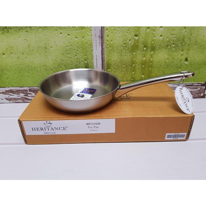 BIMA HERITANCE FRYPAN STAINLESS / BIMA PENGGORENGAN STAINLESS/BP121820 silahkan di pesan