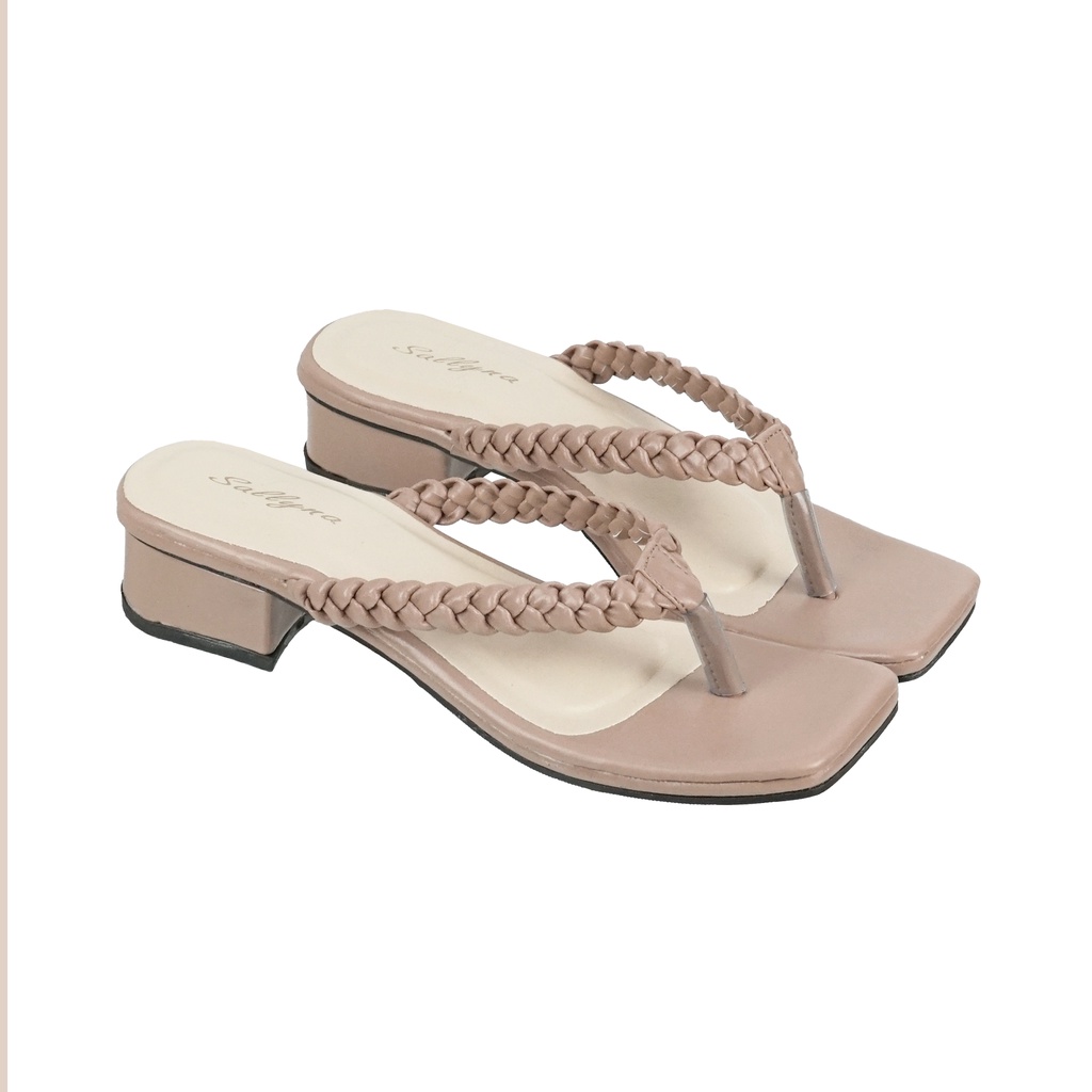 Heels Sandal Tali Wanita 3 cm - Ziva