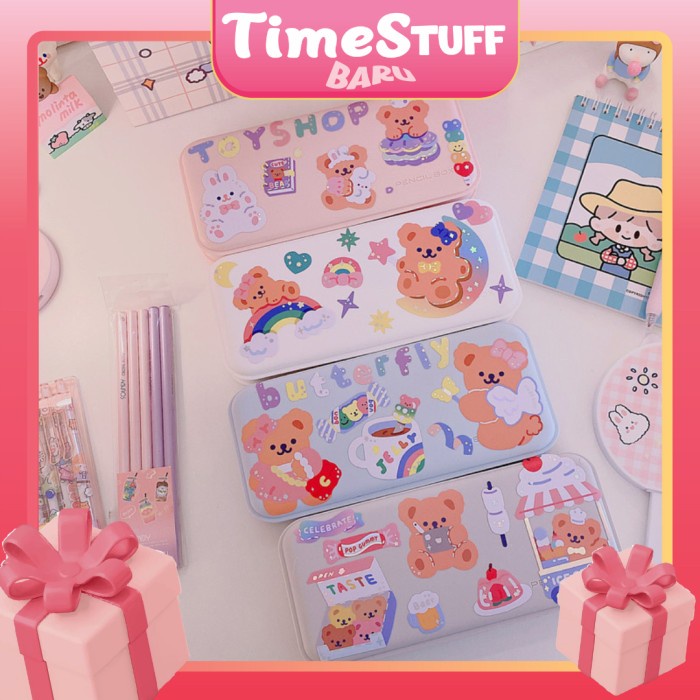 

Tempat Pensil Tsb Kotak Pensil Aesthetic Korea Pencil Case Box Minimalis Atk