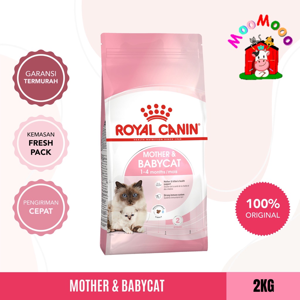 Royal Canin Mother And Baby Cat 2Kg - Dry Food Mom &amp; Babycat / (Cat Food) Makanan Kucing Bayi dan Indukan