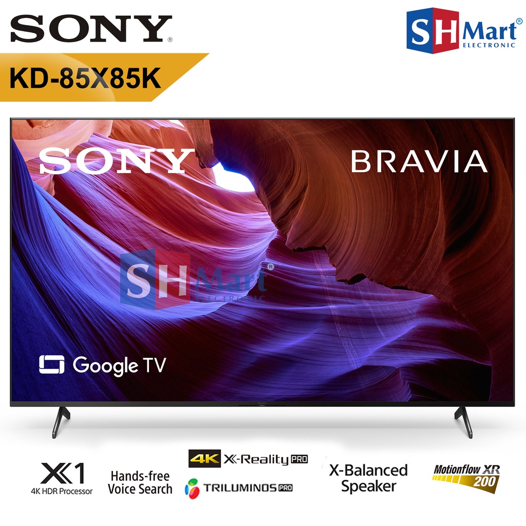 Jual TV SONY 85 INCH ANDROID TV KD85X85K / 85X85K 4K HDR GARANSI RESMI