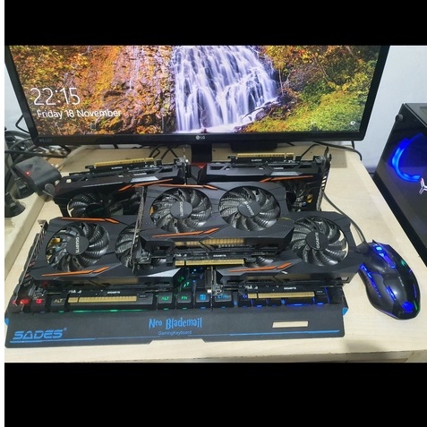 Vga Card Gigabyte GTX 1050 Ti 4gb Ddr 5 128 Bit Dual Fan