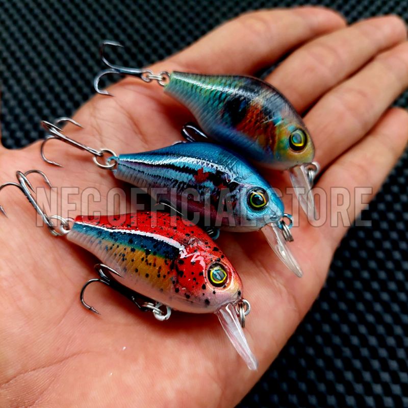 Crankbait 5,5 cm 8,5 gram Umpan casting kerapu Jaminan Action KILLER