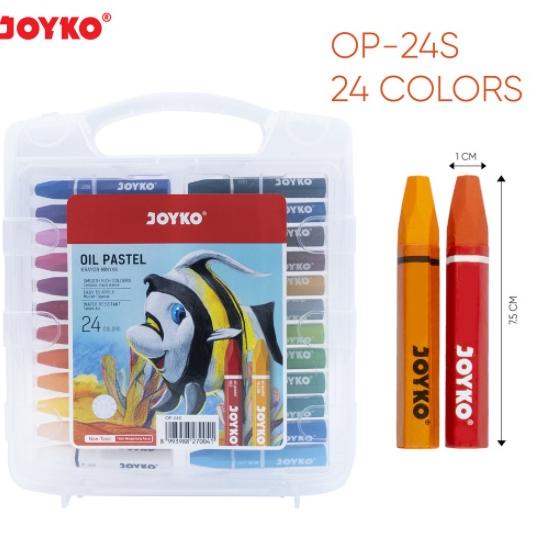 

Terlaris Crayon 24 warna Titi JOYKO / oil pastel ✔