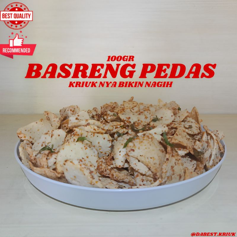 

BASRENG/BAKSO GORENG EXTRA PEDAS DAUN JERUK BY DABEST.KRIUK
