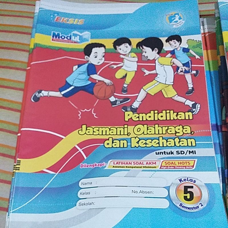lks pendidikan jasmani olahraga dan kesehatan untuk SD/MI kelas 5 semester 2|eksis