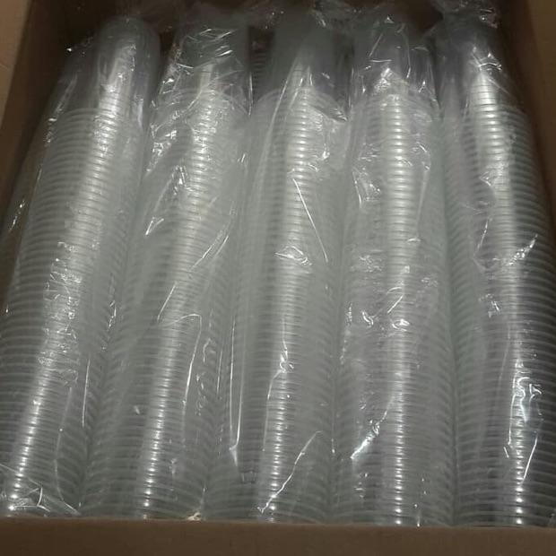 ☜ Cup 22oz / Gelas Plastik 22oz Tebal / Gelas Plastik Starindo 22oz / Gelas Plastik 22oz ㅢ