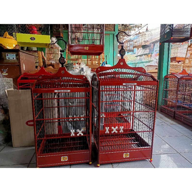 Sangkar kotak oriq jaya list akrilik