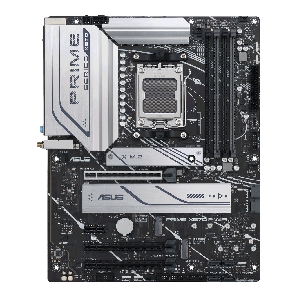ASUS PRIME X670-P WIFI-CSM | MOTHERBOARD AMD X670 AM5 DDR5 ATX
