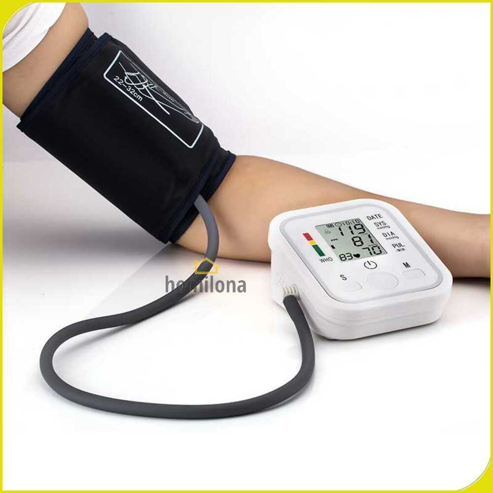 TaffOmicron Pengukur Tekanan Darah Sphygmomanometer with Voice BW-3205 White