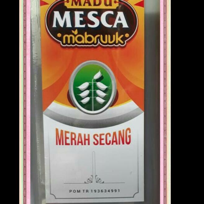 

ゟ Madu Merah SECANG MESCA Murni Kemasan Satu 1 Kg Mabruuk Madu ㊝