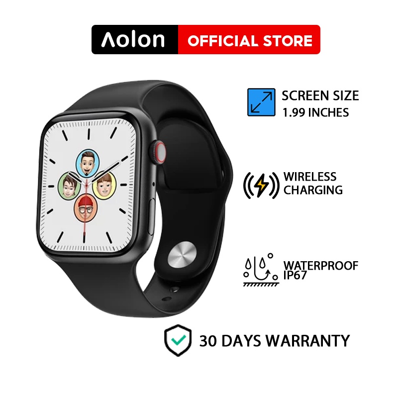 New Aolon T700 Pro Max Smartwatch Bluetooth Call Wireless Charging Custom Wallpaper Split-Screen NFC