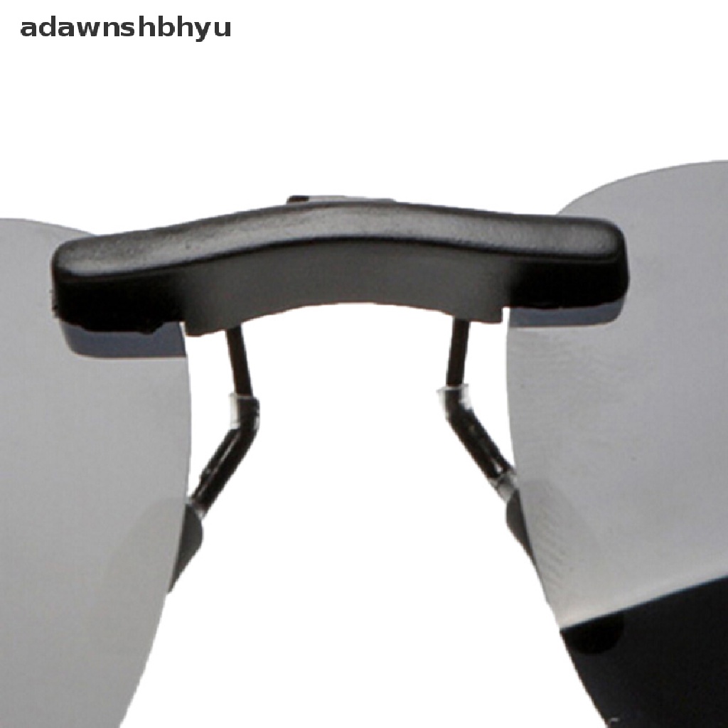 Adawnshbhyu Polarized Clip On Kacamata Mengemudi Kacamata Hitam Siang Visi UV400 Lensa Night Vision ID