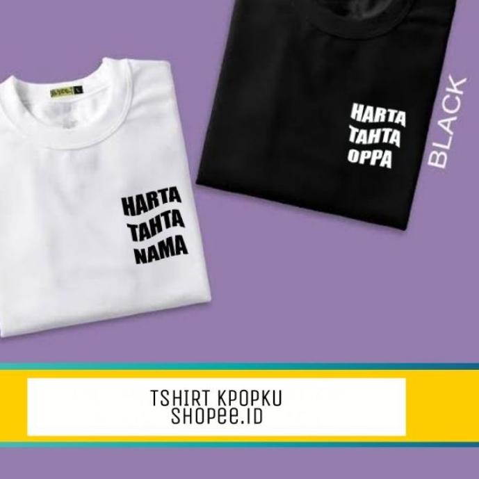 limited Edition✔️kaos harta tahta OPPA / NAMA small logo ready 3xl jumbo|KD9