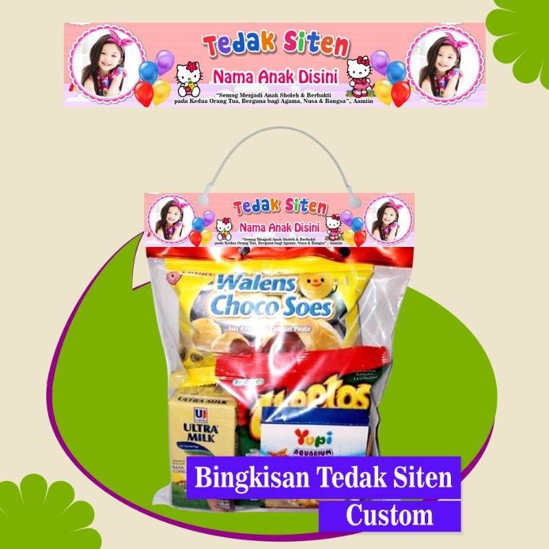 

plastik ulang tahun bingkisan snack/Plastik Bingkisan Tedak Siten/plastik bingkisan