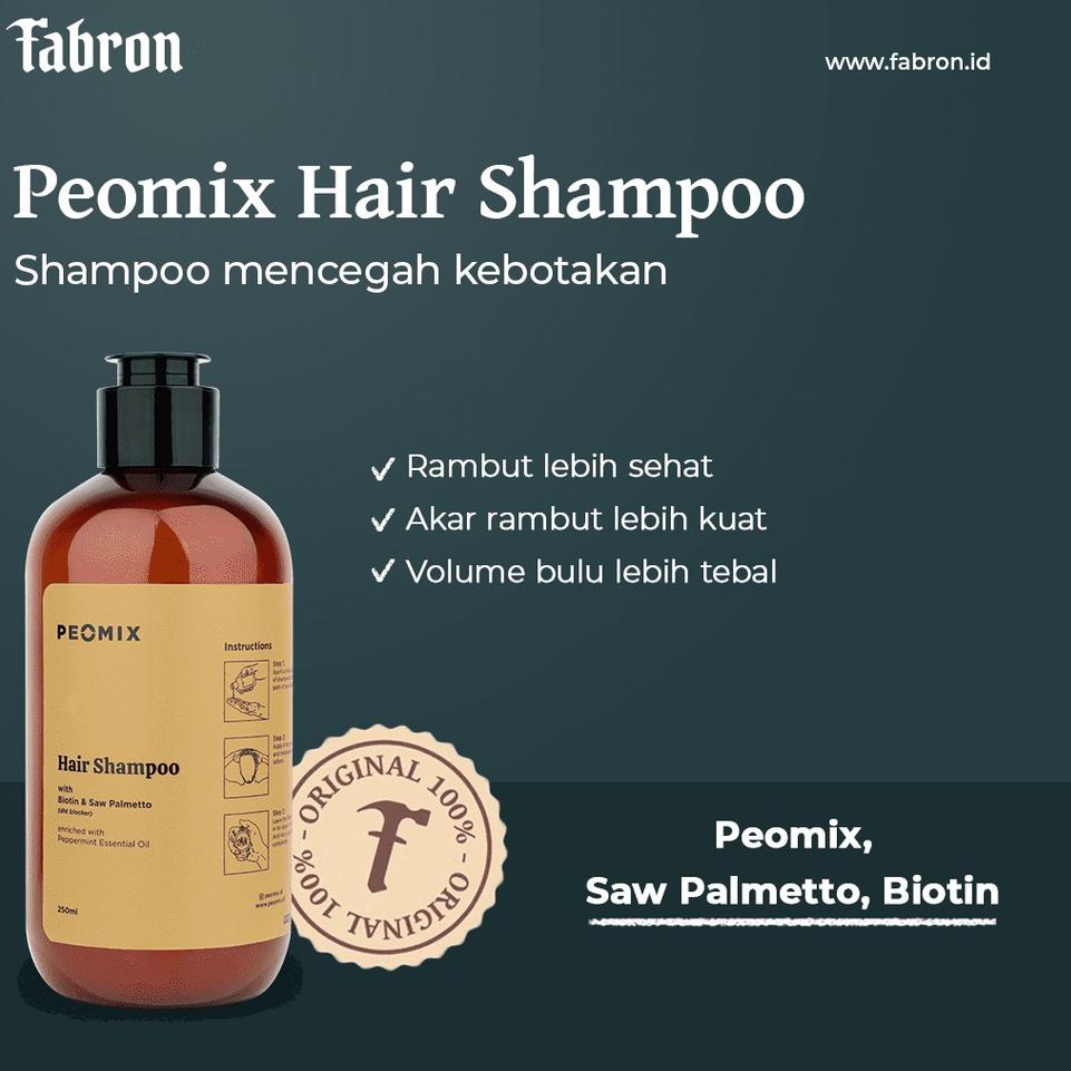Belanja Murmer--Peomix Hair Shampoo - Mencegah Kebotakan