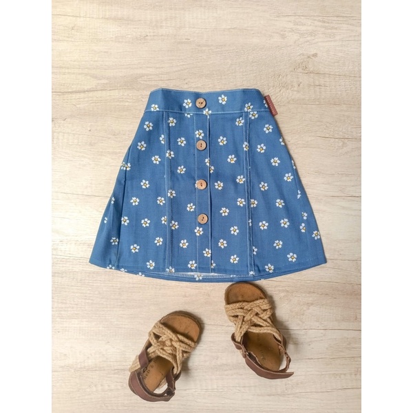 Andreanna Denim Skirt 1-5thn / Rok Anak