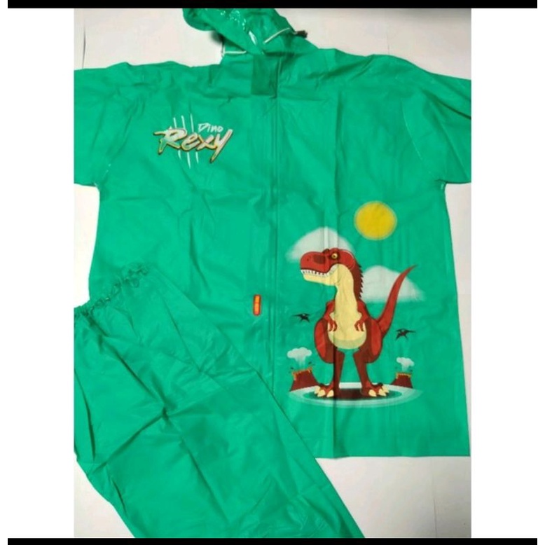 Jas Hujan Anak Remaja Tiger Head 68332 / Jas Hujan Remaja Warna Warni Anak SD / Mantel Anak Terlaris