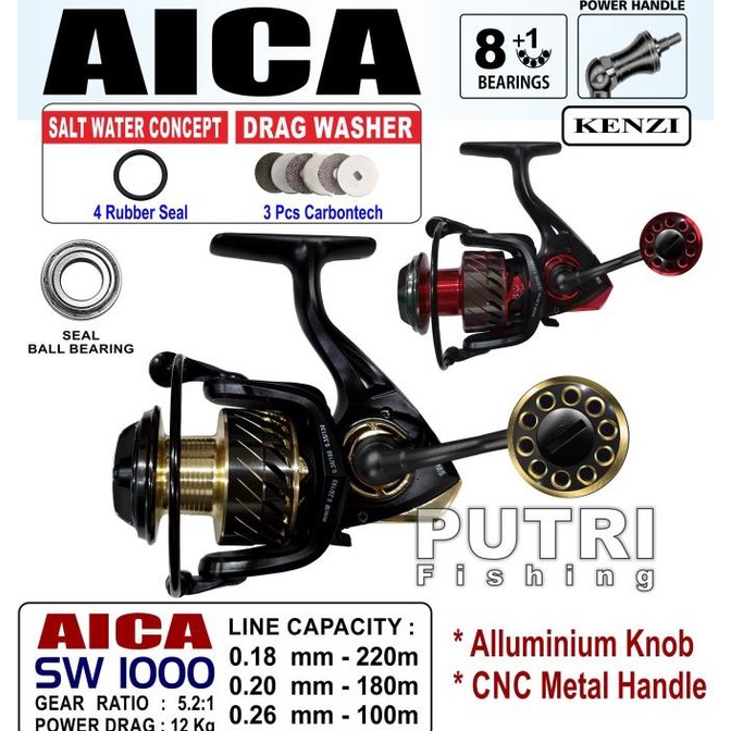 [Bayar DiTempat] REEL KENZI AICA SW 1000