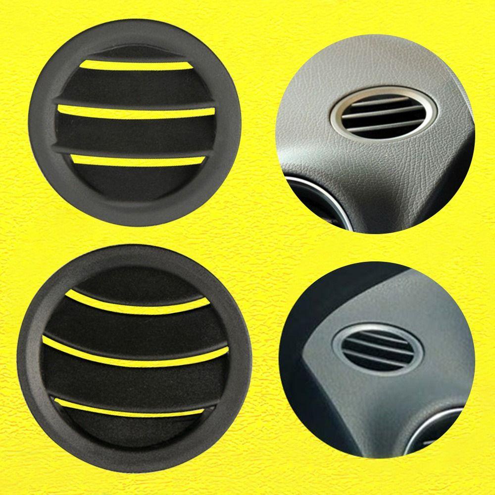 Lubang Angin Ventilasi Nanas Bulat 2007-2014 W204 C200 Untuk Mercedes-Benz C-Class Vent Cover