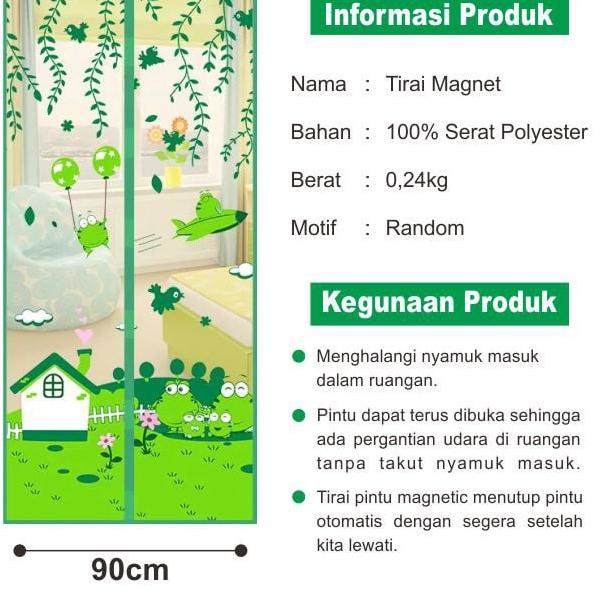 ㅔ GORDEN TIRAI MAGNET ANTI NYAMUK PINTU KAMAR TIDUR RUMAH MURAH | HORDENG KORDEN TIRAY JARING KELAMB