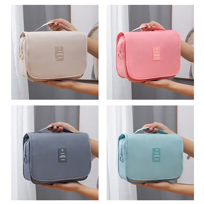 GO! TS1000 Tas Kosmetik Travelling Pouch Make Up Organizer Waterproof Tas portable lipat serbaguna