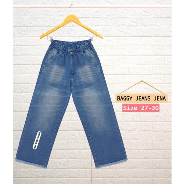 KULOT HIGHWAIST JEANS KARET // KULOT JEANS PREMIUM JEANS HIGHWAIST PINGGANG KARET