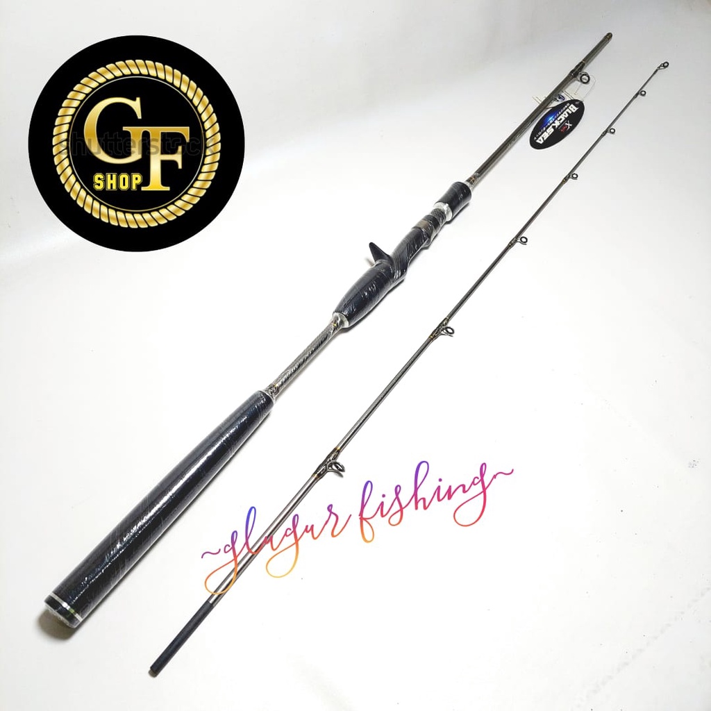 JORAN BC XPUYU BLACK SEA XBS602LC - LINE TEST: 6-14LB - 7KG