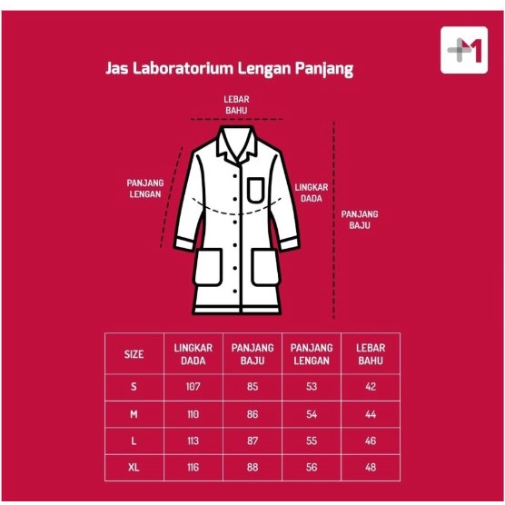 Jas Laboratorium Baju Laboratorium Jas Lab Baju Praktikum Lengan Panjang dan Pendek