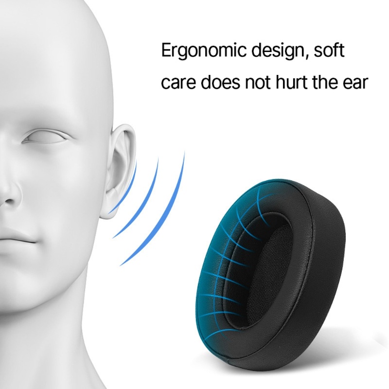 Btsg Earpad Bernapas Untuk WH 1000XM5 Headphone Ear Cushions Elastis Earpad Headphone Memory Foam Sleeves Protein Ear