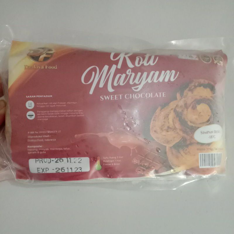 

roti Maryam coklat