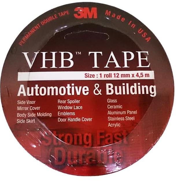 

Grosir Belanja Double Tape 3M VHB 12mm x 4.5M Original