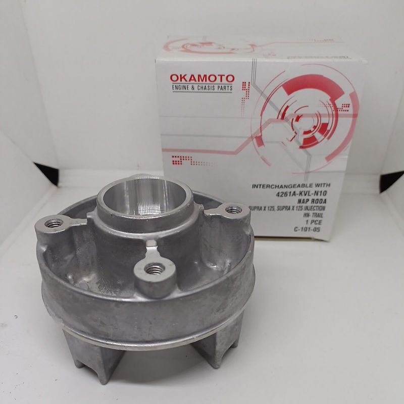 Nap Gear (OKA) SUPRA X 125 / SUPRA X 125 INJECTION DD DOUBLE CAKRAM gir nap roda dudukan gear OKAMOT
