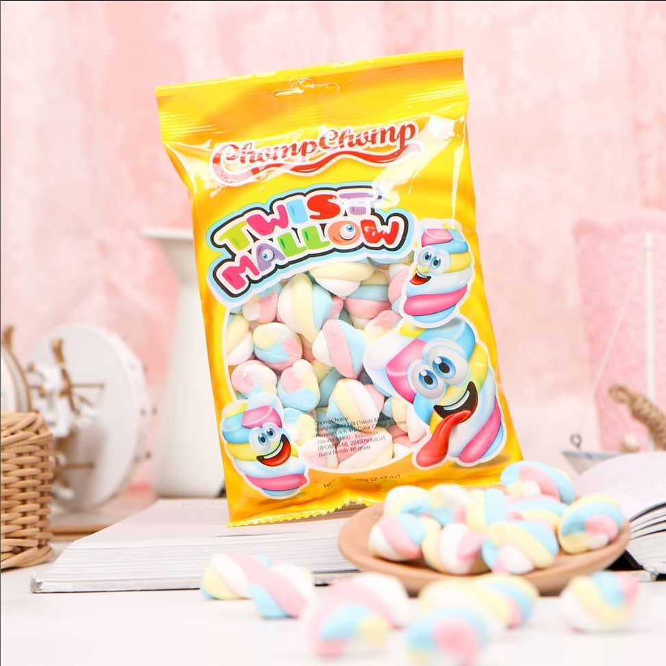 

Chomp Chomp Twist Marshmallow 60gr - ChompChomp Mallow