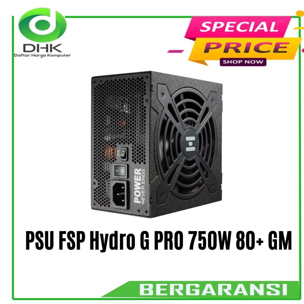 PSU FSP Hydro G Pro 750W 80+ Gold - Modular