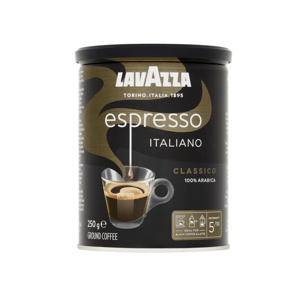 Lavazza Espresso Italiano Classico Ground Coffee 250 Gram