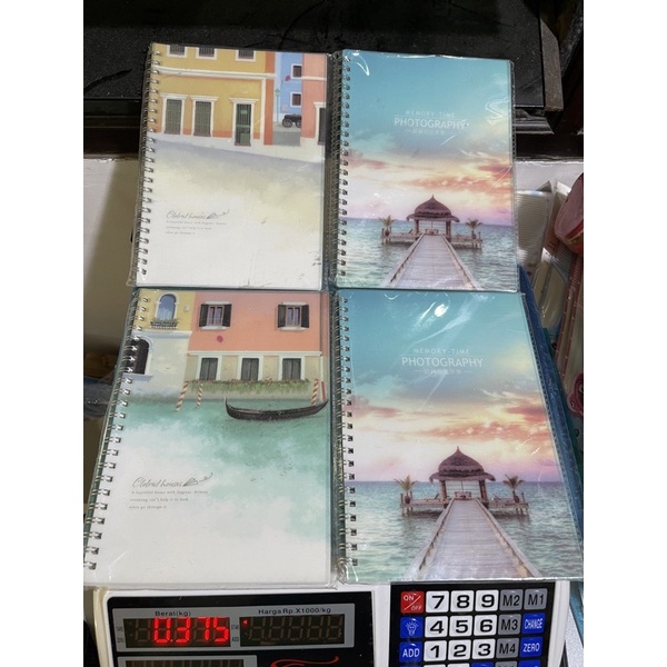 

buku ring / ring book a5 motif photography satuan