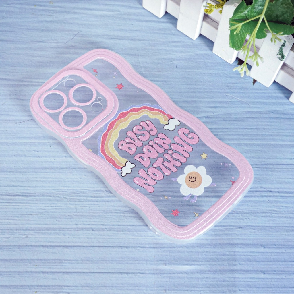 Goodcase - Softcase iPh 11 Pro Max 6.5 2019 | 12 6.1 | 12 Pro 6.1 | 12 Pro Max 6.7 | 13 6.1 Case Motif 3D Bergelombang