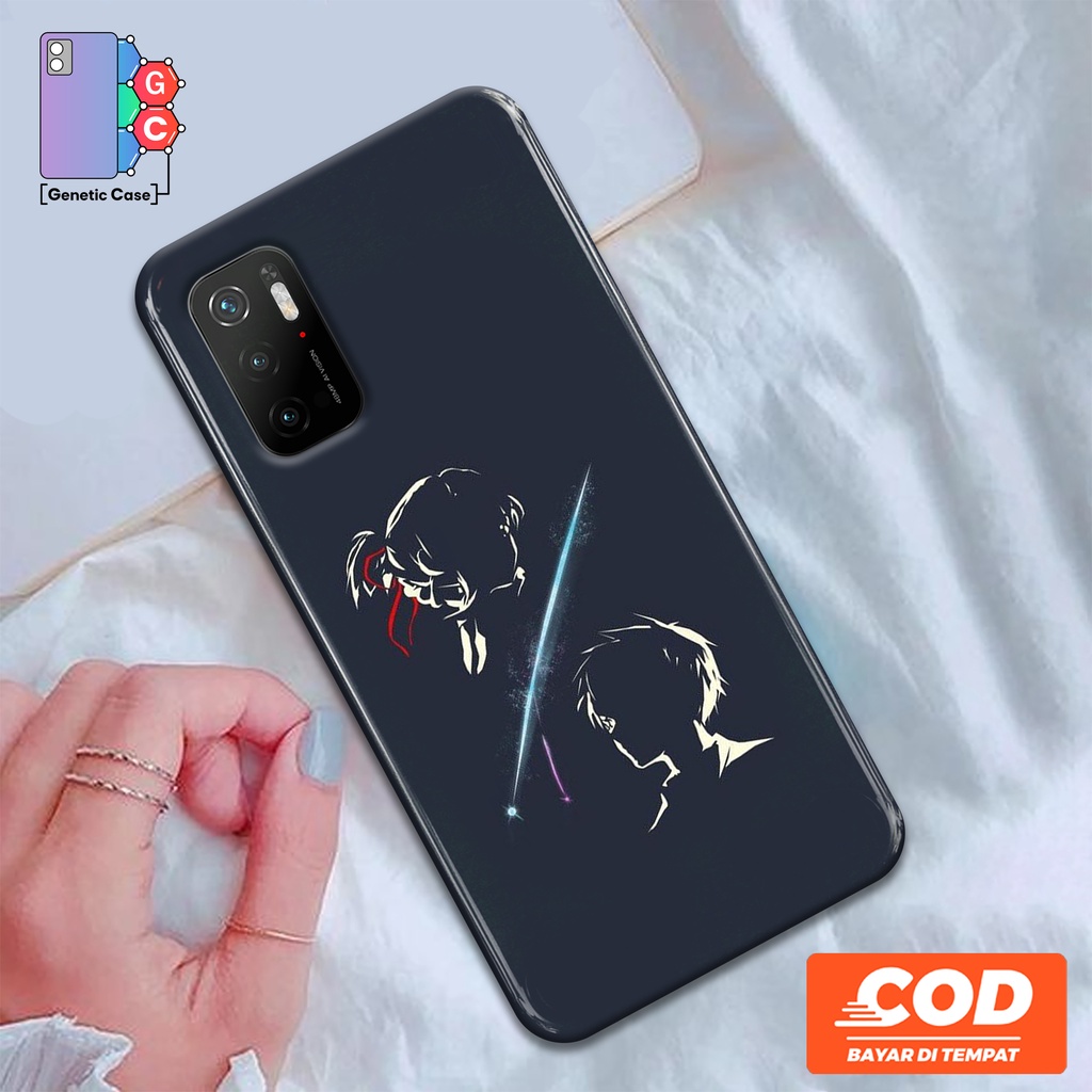 Casing Case Anime Kimi no Nawa Keren - Casing Semua tipe Hp ( All Type ) - Case Oppo A1K A16 A16E A5