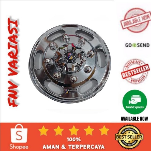 Wheel Dop Truk Diamond Eagle Chrome Dan Cat Ring 16 Lubang 6