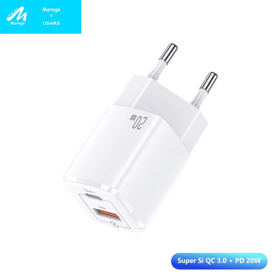 Kepala Cas Hp Anroid Iphone Super Fast Charger Adapter Charger Super Si Quick Charger 20W QC3.0